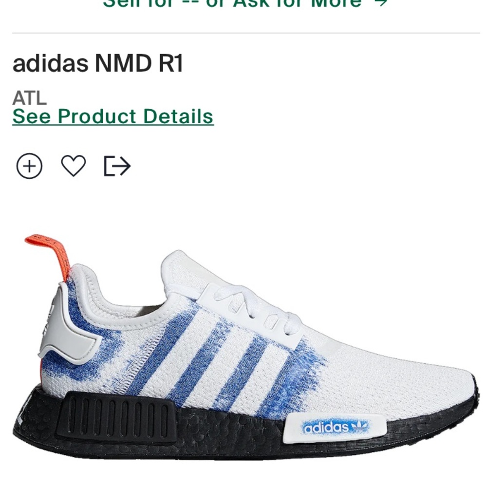 Adidas NMD R1 ATL size 9.5 mens